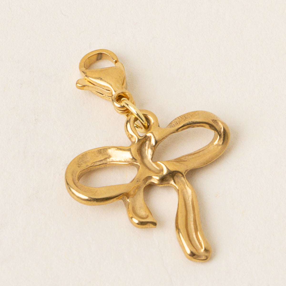 Bow Jewelry Charm Gold