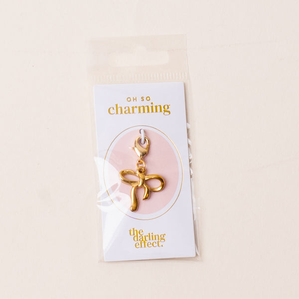 Bow Jewelry Charm Gold