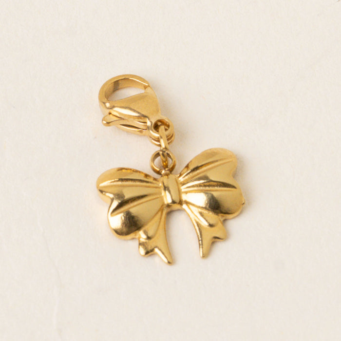 Bitty Bow Jewelry Charm Gold