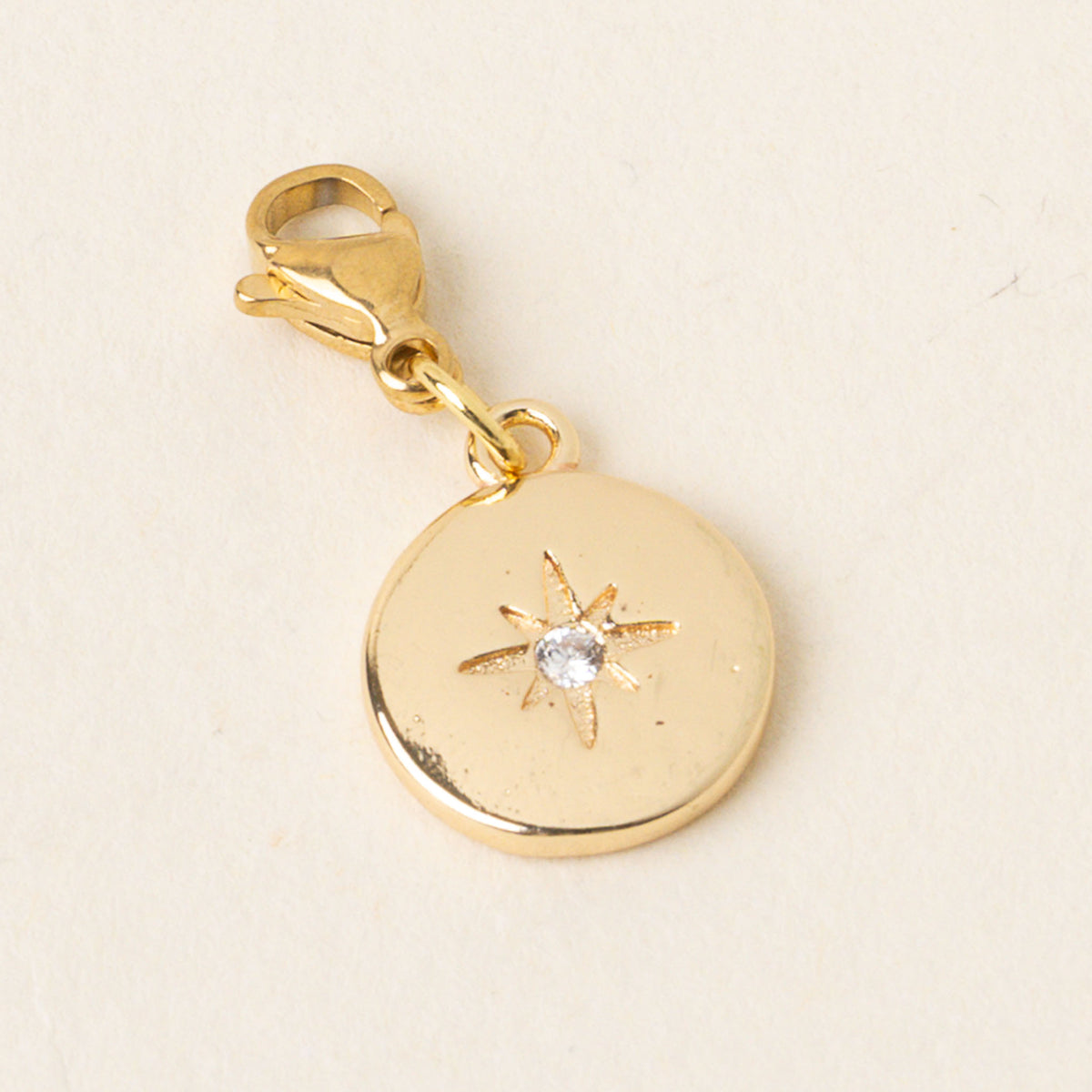 Compass Jewelry Charm Gold