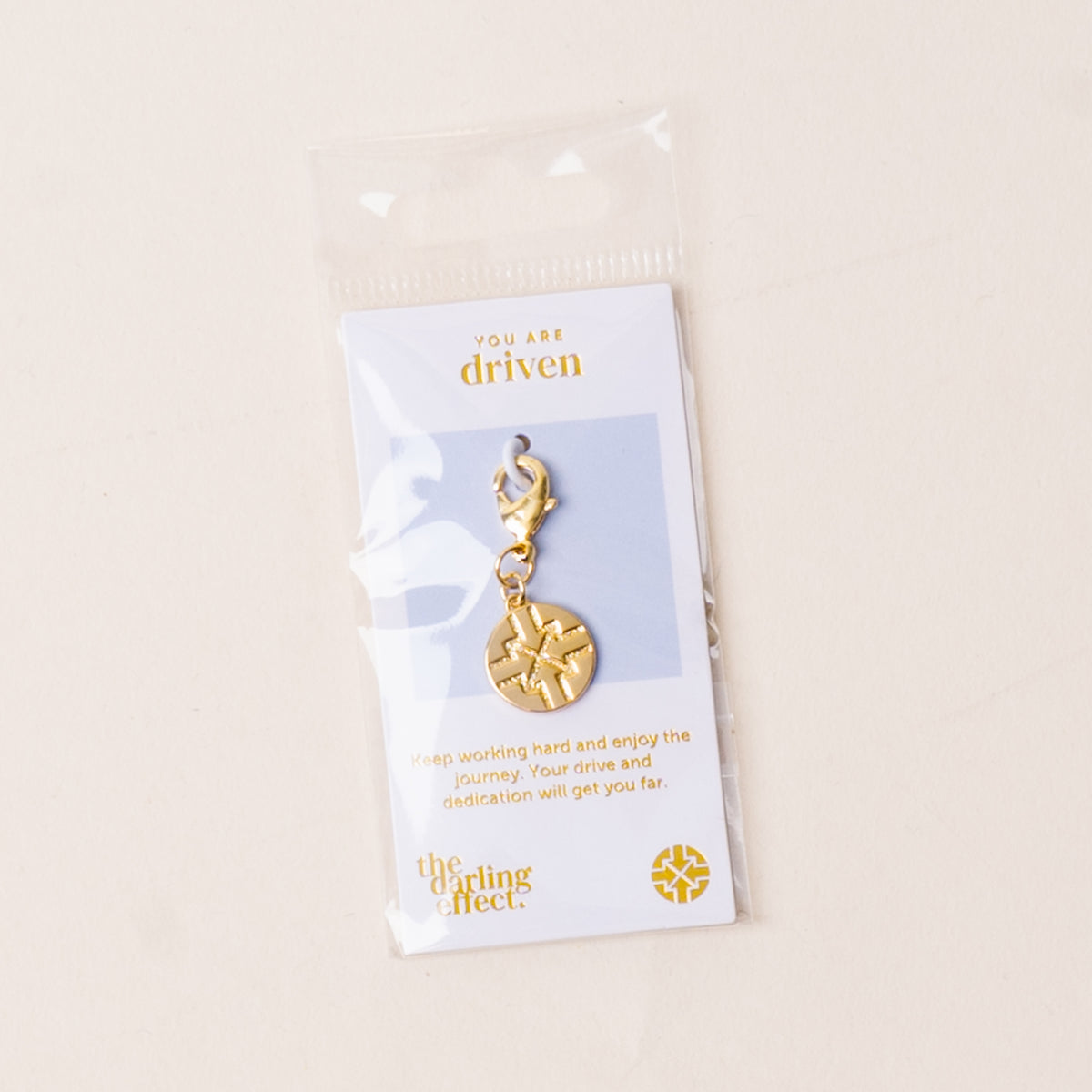 Driven Jewelry Trait Charm Gold