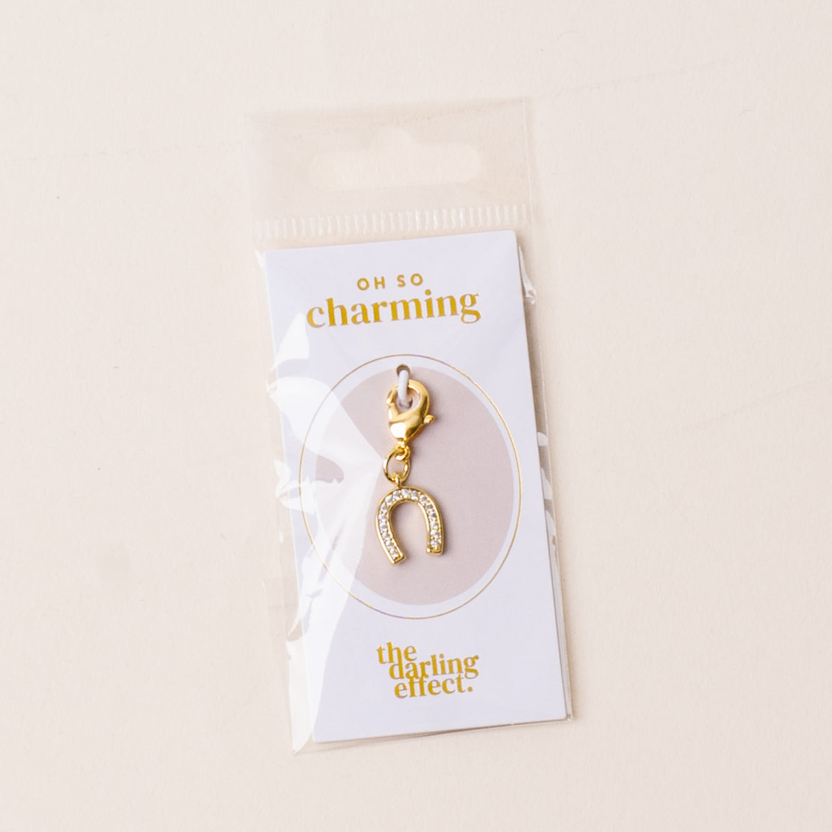 Horseshoe Jewelry Charm Gold