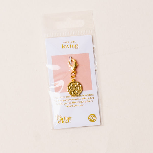 Loving Jewelry Trait Charm Gold