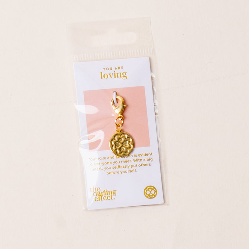 Loving Jewelry Trait Charm Gold