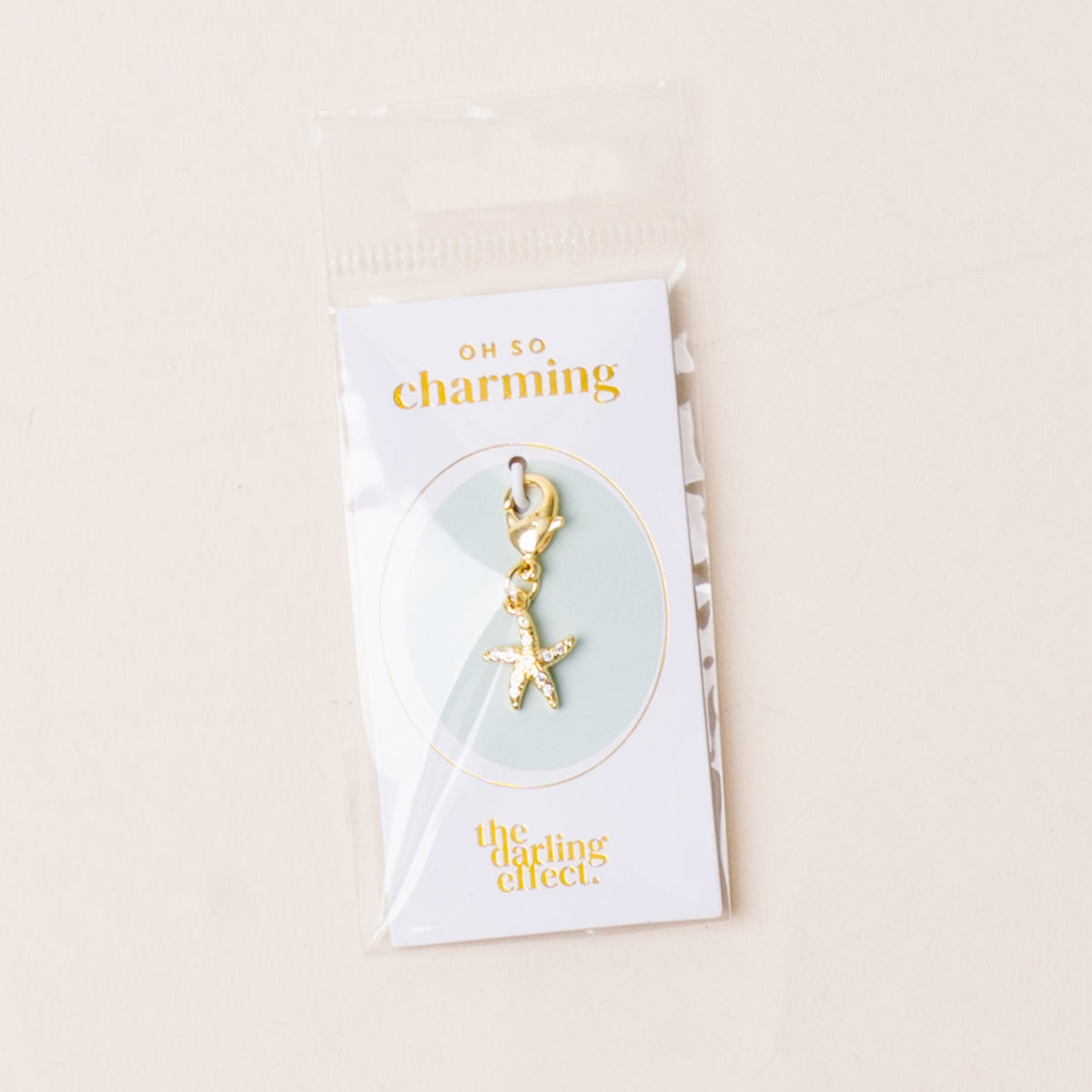 Starfish Jewelry Charm Gold