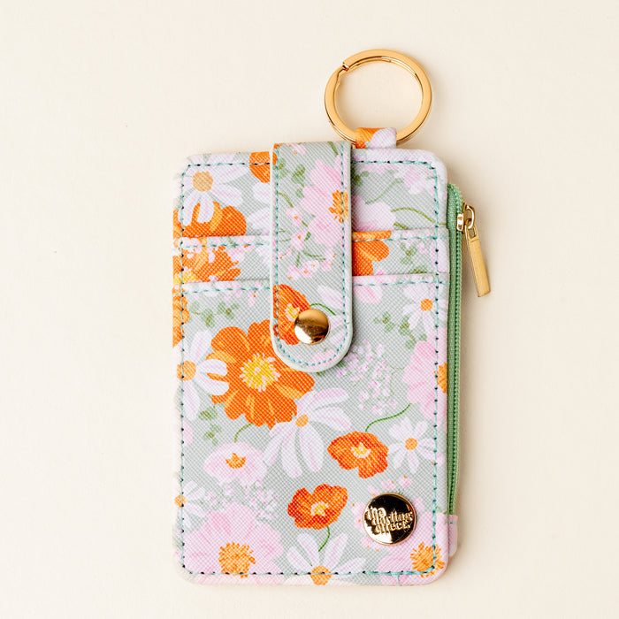 Bouquet Beauty Sage Keychain Wallet