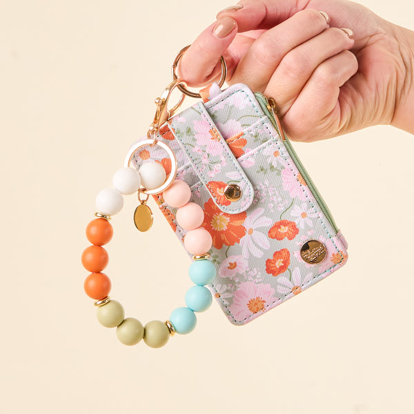 Bouquet Beauty Sage Keychain Wallet