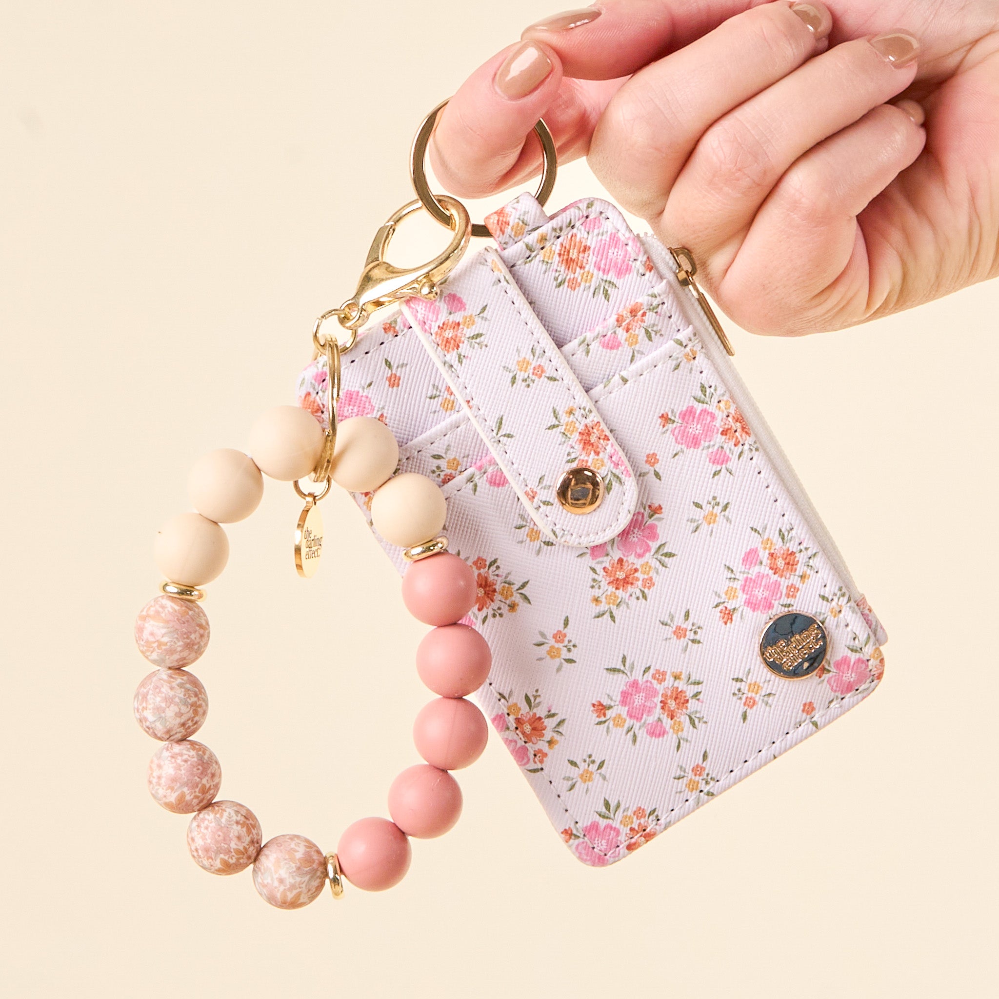 キーホルダー・キーリング VACANT Archive : 25SS / CONNY WALLET KEYRING (2COLORS) Gingham Blue Keychain Wallet – The Darling Effect