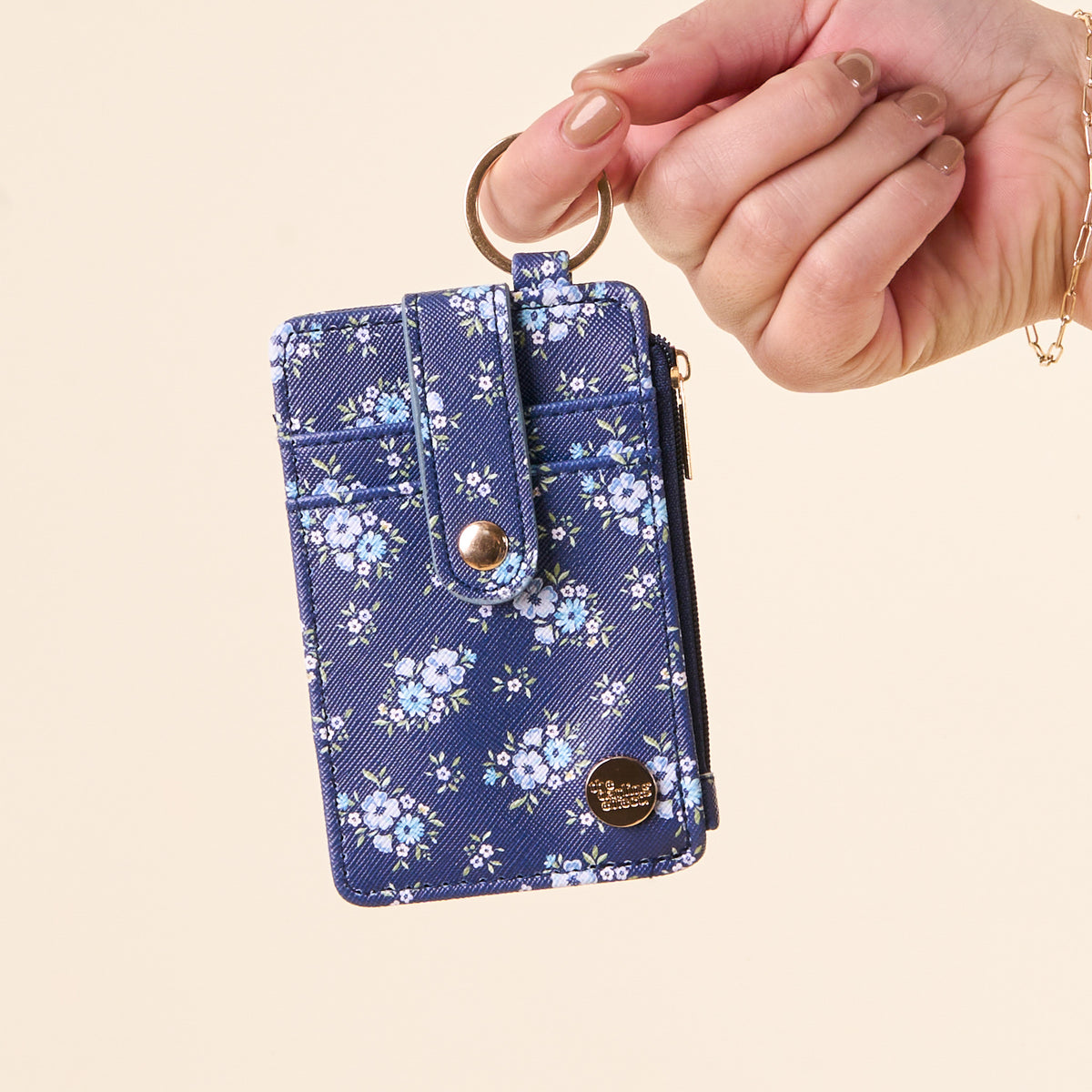 Endless Daydream Navy Keychain Wallet