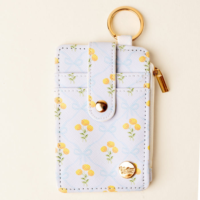 Marigold Lane Blue Keychain Wallet