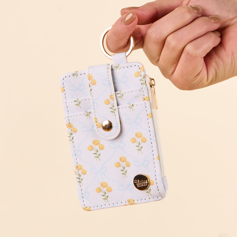 Marigold Lane Blue Keychain Wallet