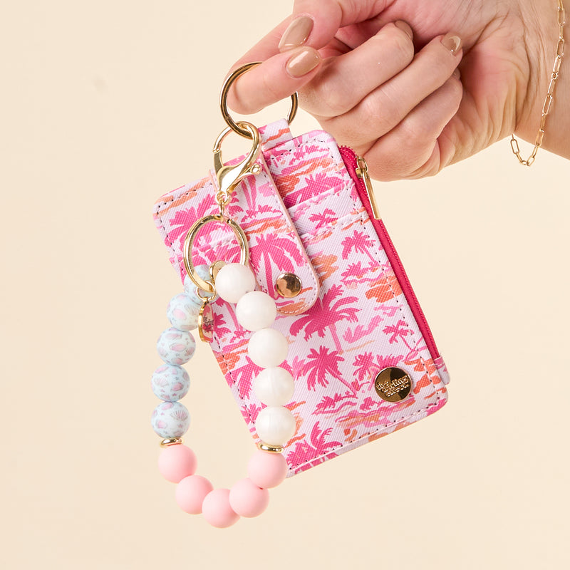 Paradise Palms Keychain Wallet