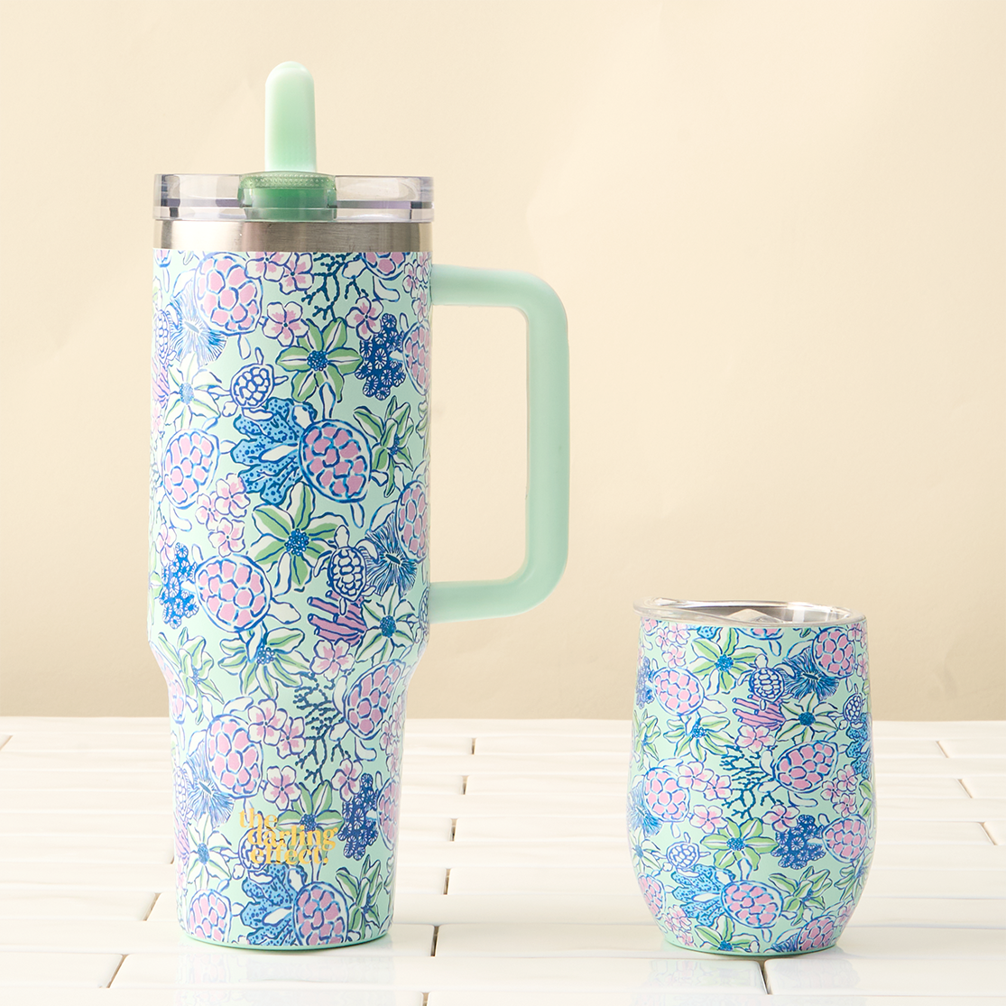 Coastal Cove 40 oz Lifestyle Flip Straw Tumbler