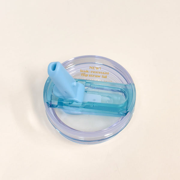 20 oz Blue Lifestyle Flip Straw Replacement Lid