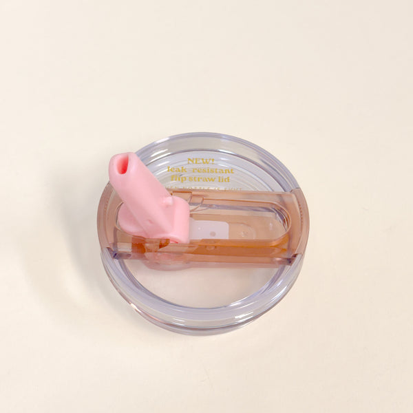 20 oz Light Pink Lifestyle Flip Straw Replacement Lid
