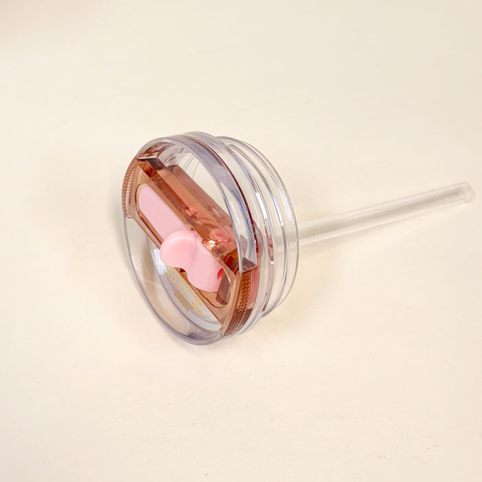 20 oz Light Pink Lifestyle Flip Straw Replacement Lid