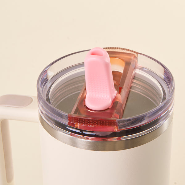 Pink 40 oz Lifestyle Flip Straw Lid