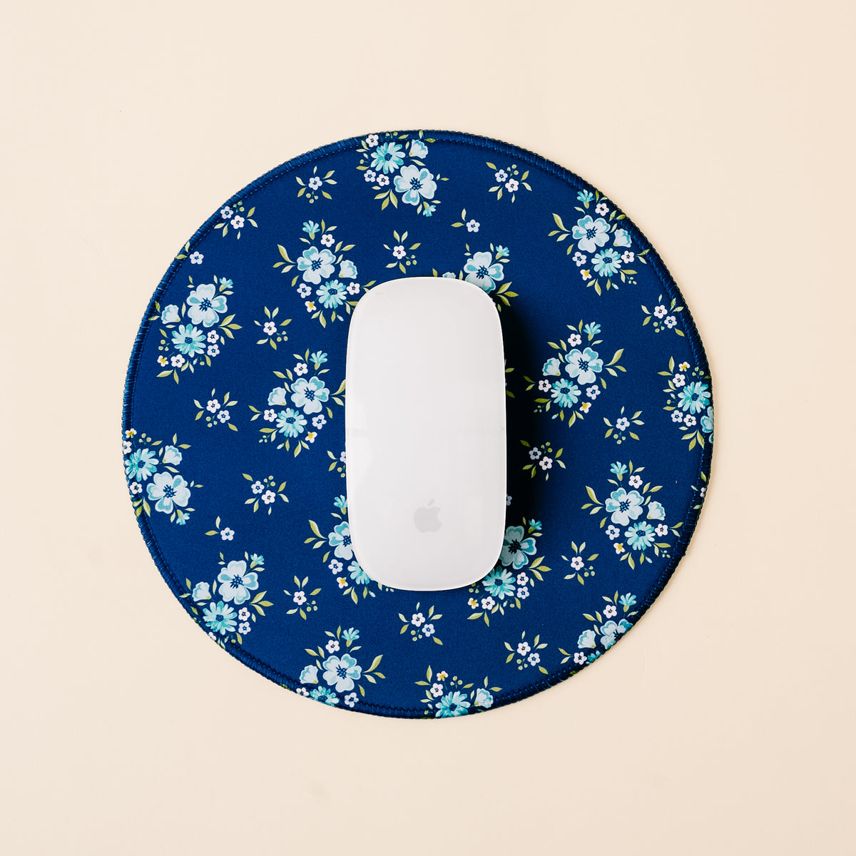 Endless Daydream Navy Chic Clicks Mouse Pad