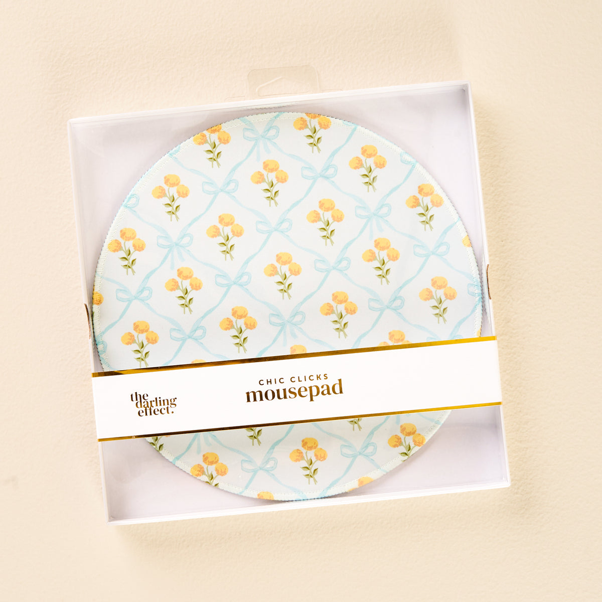 Marigold Lane Blue Chic Clicks Mouse Pad