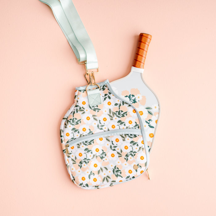 Flower Talk Pickleball Case