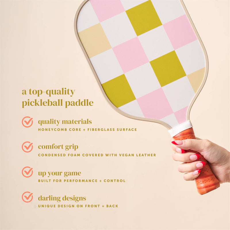 Check Green Pickleball Paddle