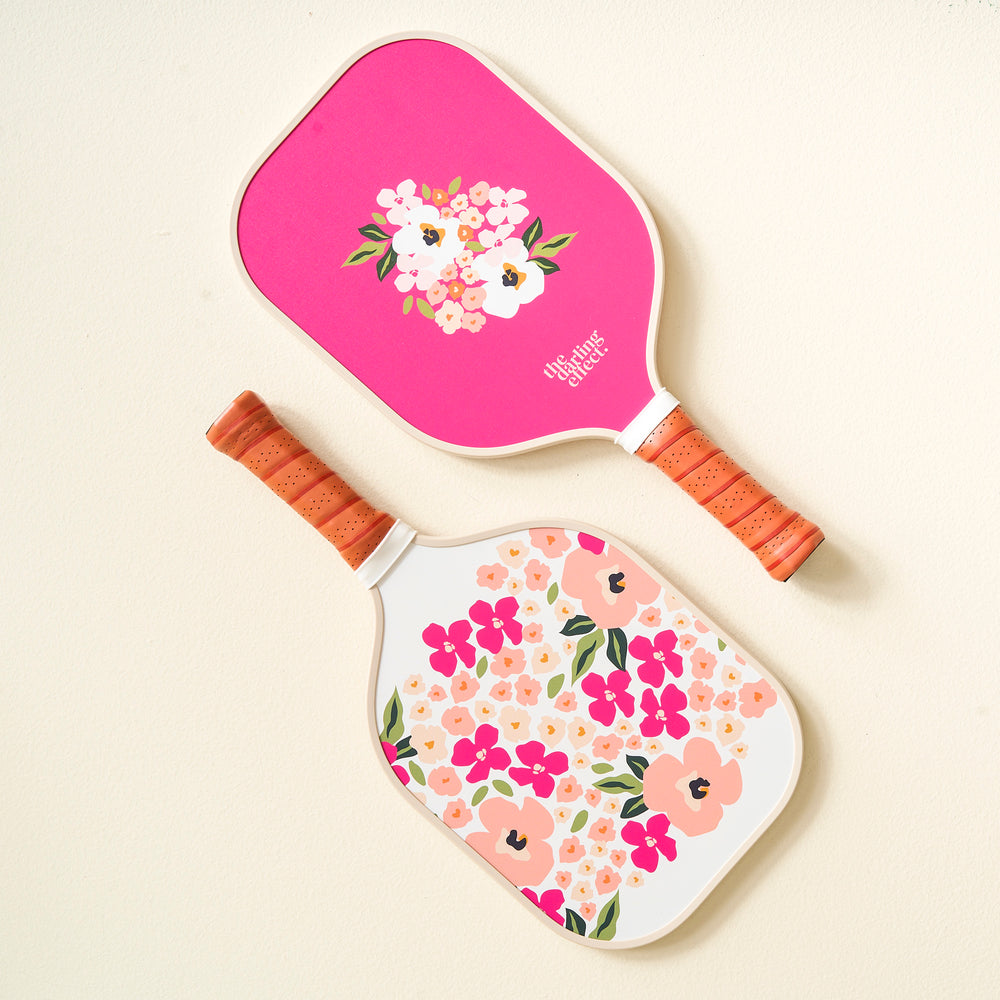 Lively Flora Pink Pickleball Paddle