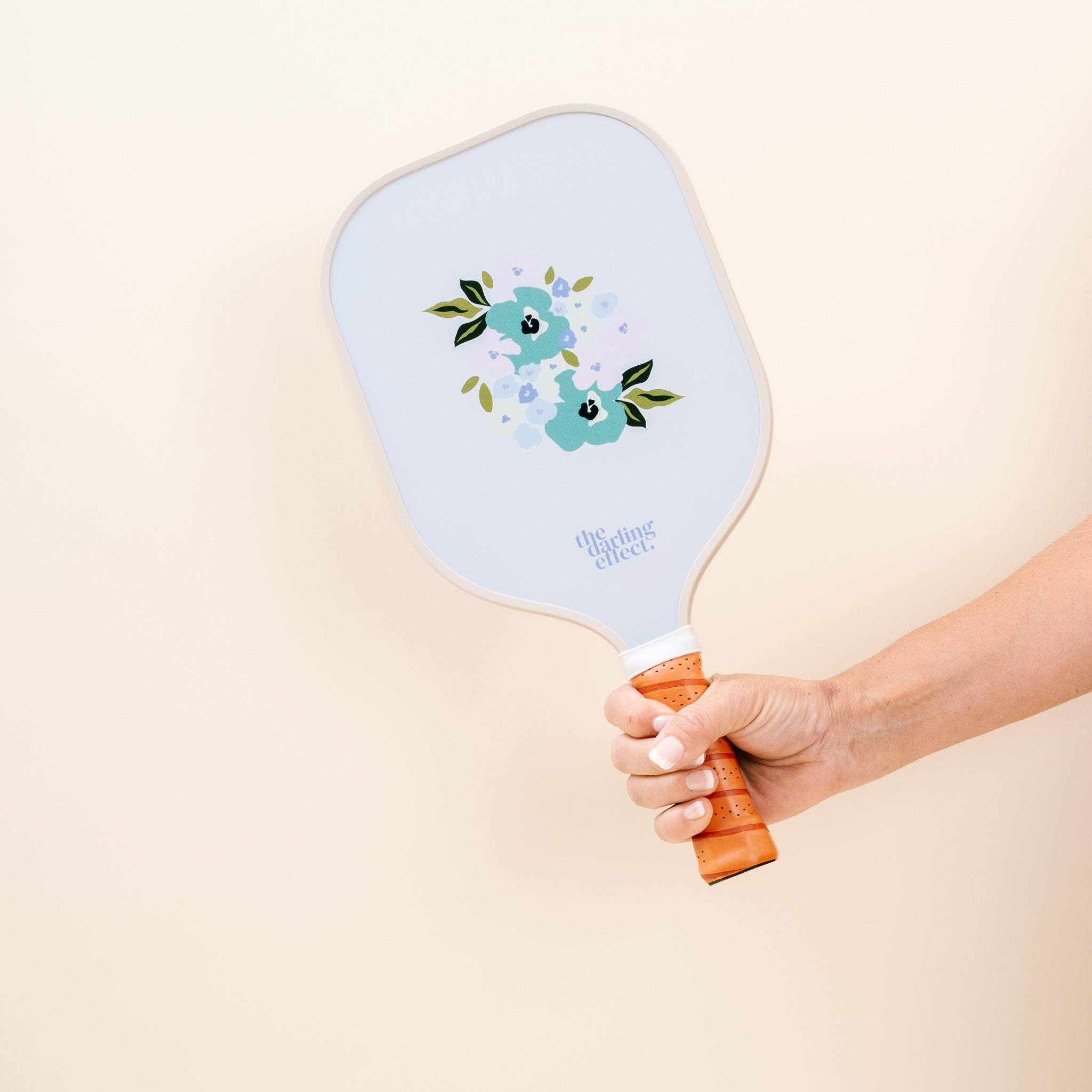 Pickleball Paddle - Lively Flora Periwinkle