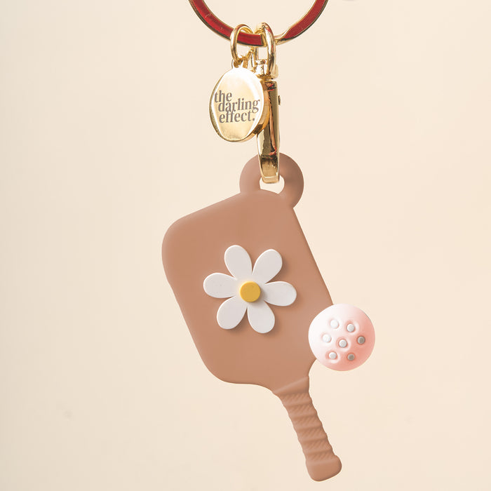 Sandstone Pickleball Paddle Keychain