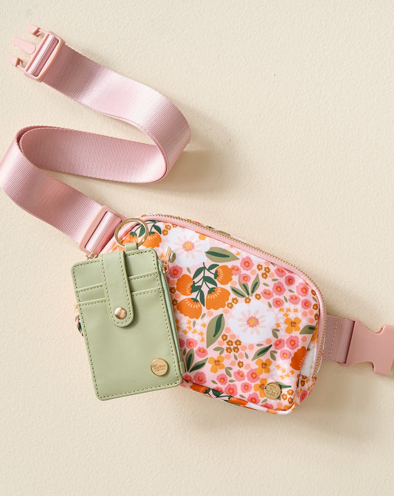 All You Need Belt Bag + Wallet - Printed Floral