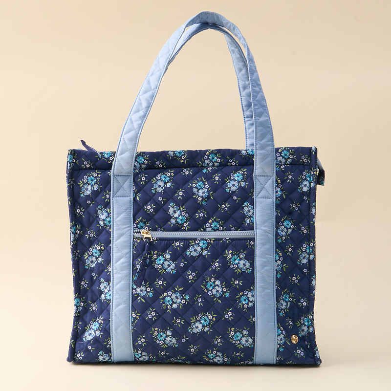 Endless Daydream Navy The Everyday Quilted Tote Bag