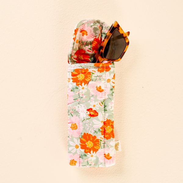 Bouquet Beauty Sage Sunglasses Case