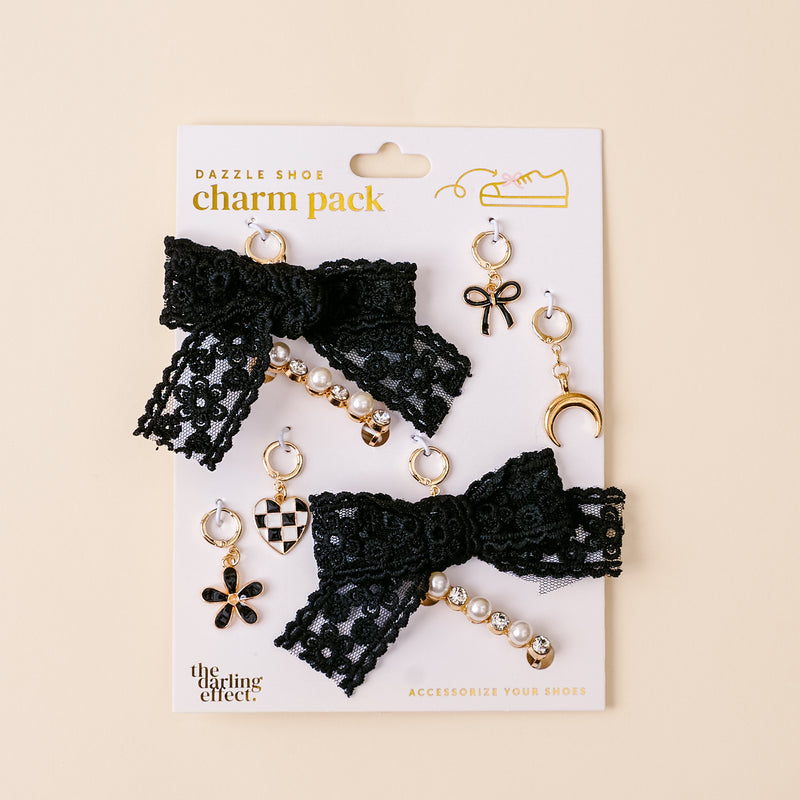 Midnight Moment Dazzle Shoe Charm Pack