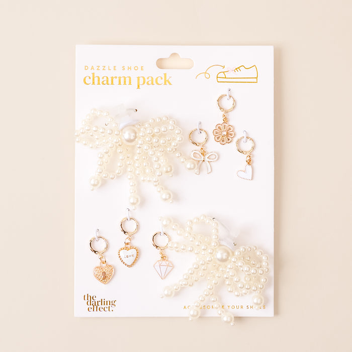 Pretty in Pearl Dazzle Shoe Charm Pack