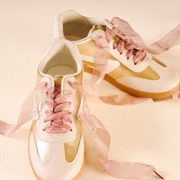 Sheer Mauve Step It Up Shoelaces