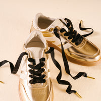 Velvet Black Step It Up Shoelaces