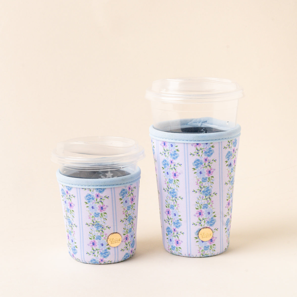 Petal Parade Blue Sip Savvy Drink Sleeve