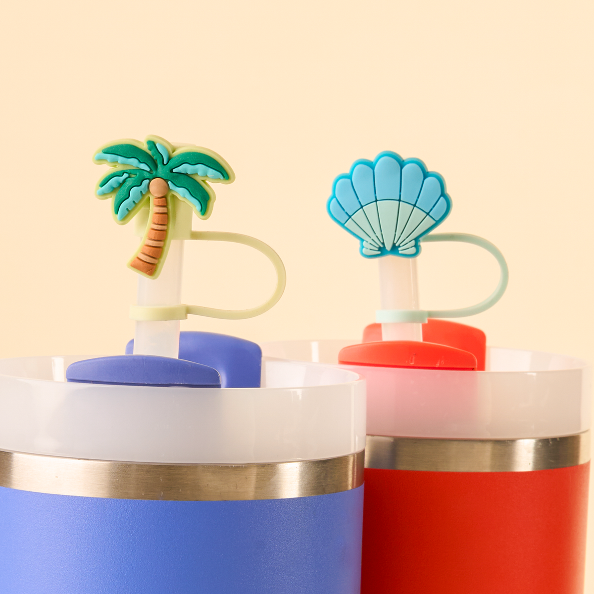 Island Escape Straw Topper Set