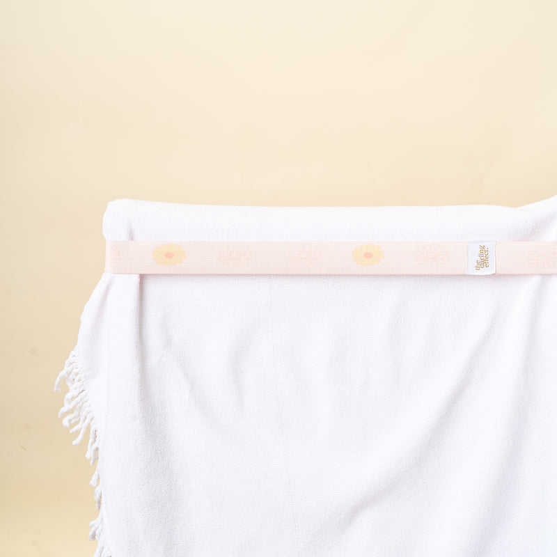 Put Towel Band-Darling Daisy Peach Stay