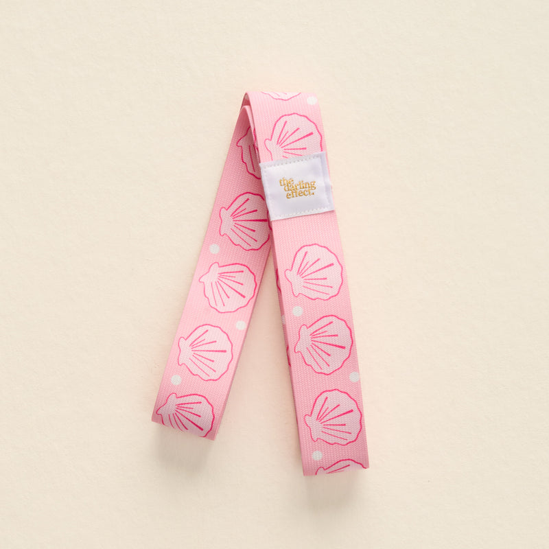 Seashells Pink Stay Put Towel Band