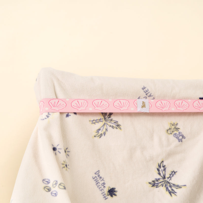 Put Towel Band-Seashells Pink Stay