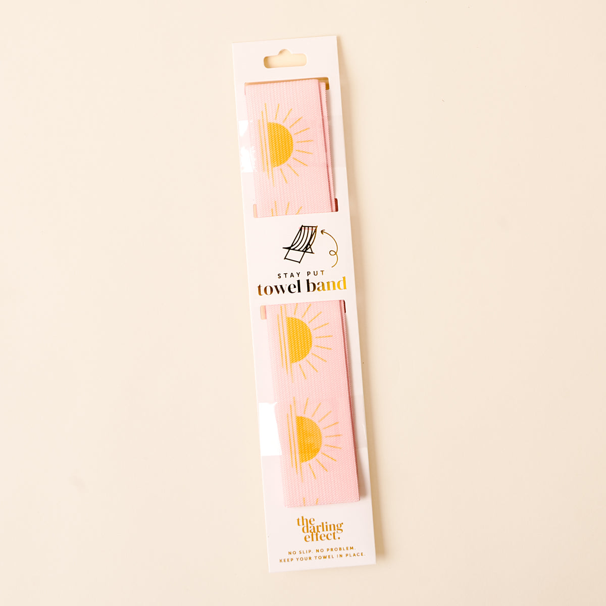 Sunshine Yellow Stay Put Towel Band