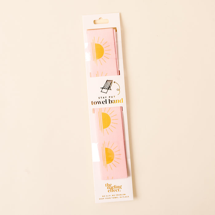 Sunshine Yellow Stay Put Towel Band