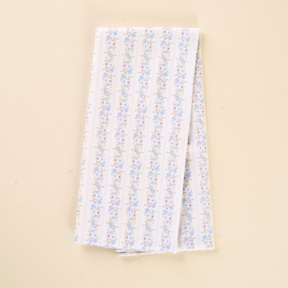 Petal Parade Blue Tea Towel