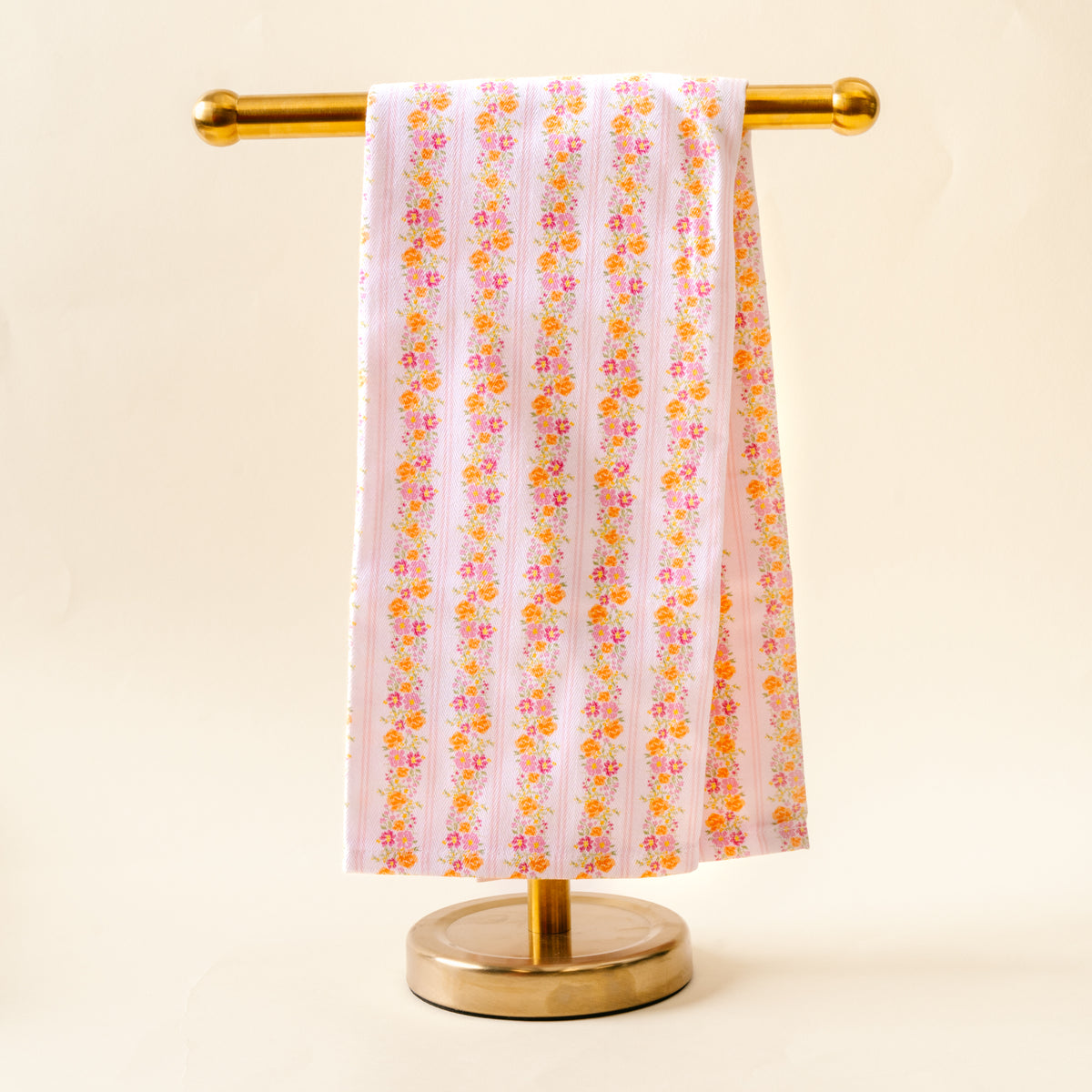 Petal Parade Pink Tea Towel