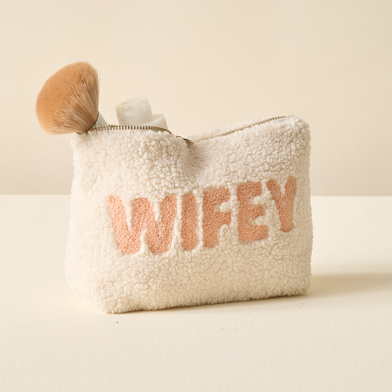 Wifey Teddy Pouch