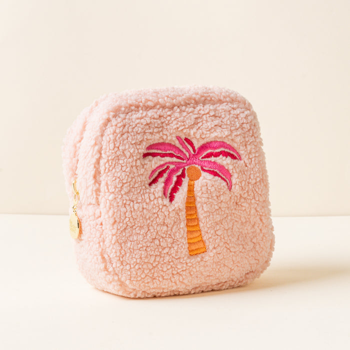 Square Palm Tree Teddy Pouch