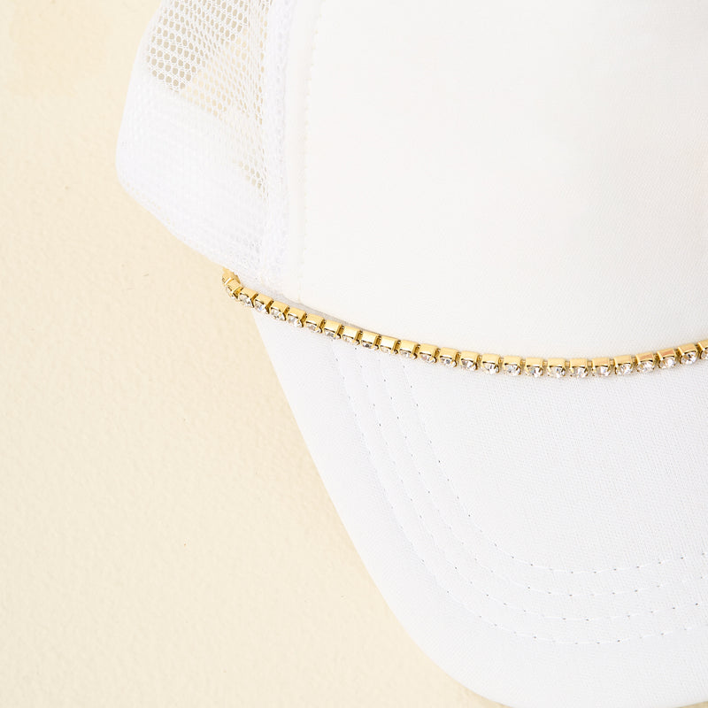 Crystal Gem Trucker Hat Chain