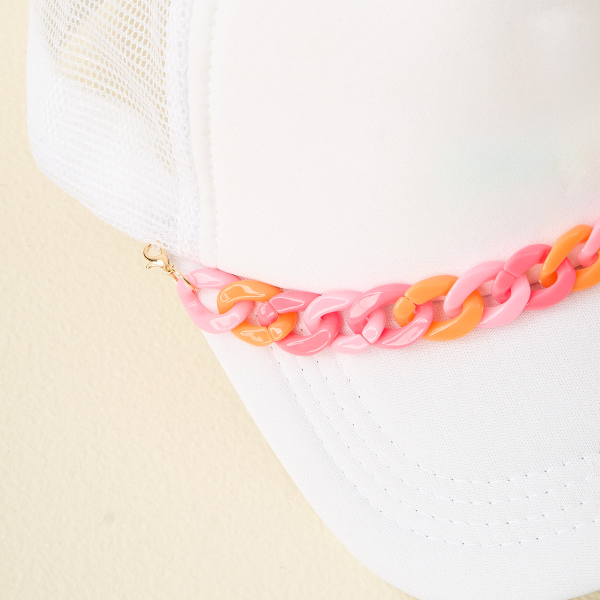 Acrylic Sassy Trucker Hat Chain