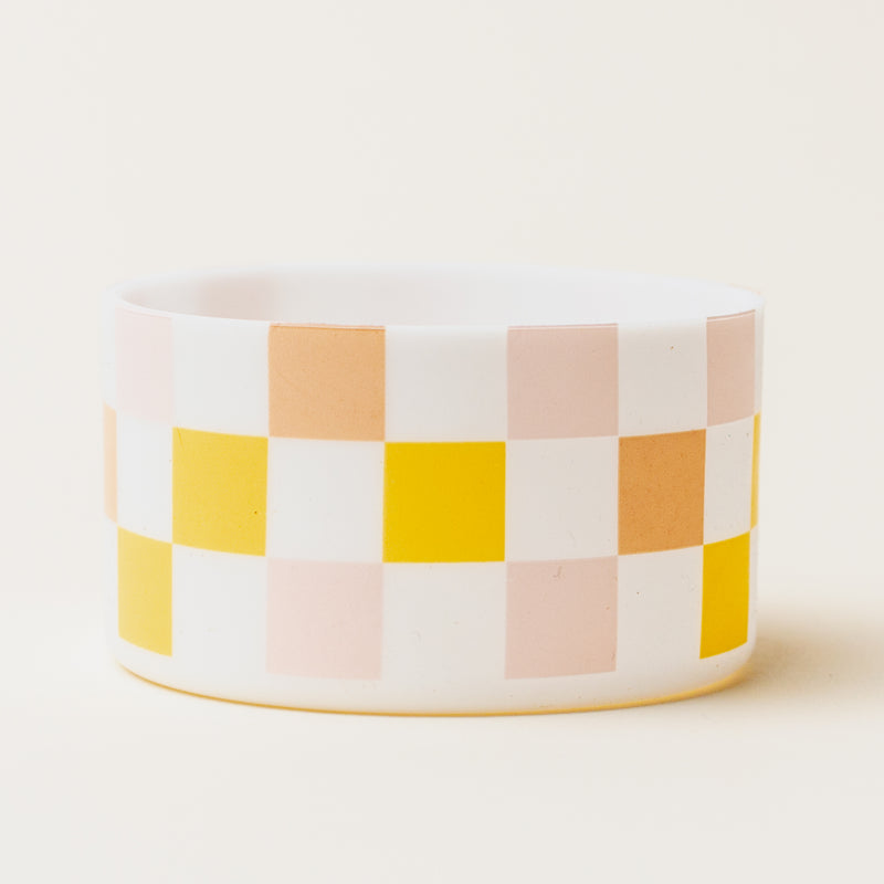 Check Peach Tumbler Silicone Boot