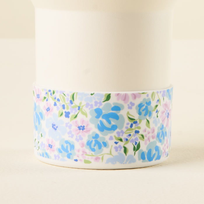 Secret Garden Blue Tumbler Silicone Boot